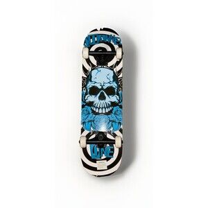 Channel One Skateboard  Blue Skull